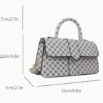 BOLSO ANCHO VINTAGE ELEGANTE