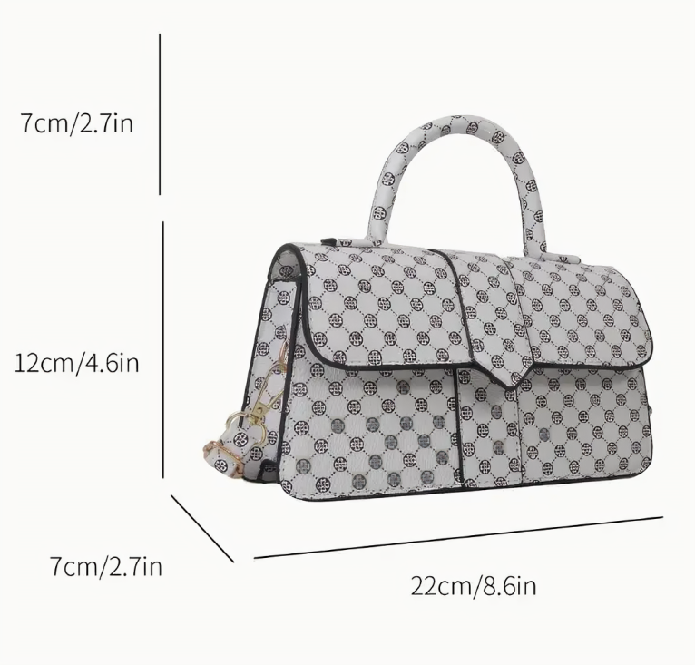 BOLSO ANCHO VINTAGE ELEGANTE