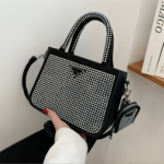 Bolso Lujoso de Joyas Elegante Negro