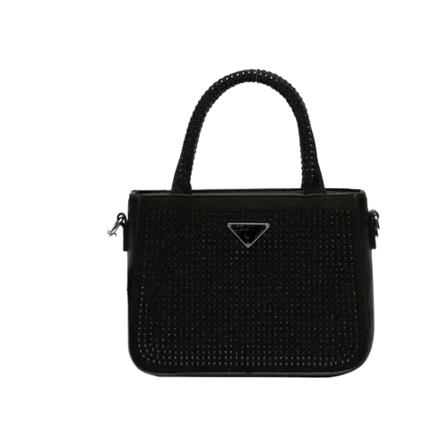 Bolso Lujoso de Joyas Elegante Negro
